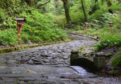 石畳参道